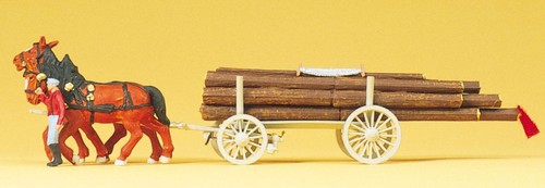 Preiser 30465 langholzwagen - preiser,