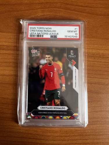Topps now cristiano - topps, ronaldo