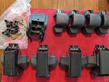 Thule Rapid System  Fuß Vierer 4 Set abschließbar offene Dachträger Schiene