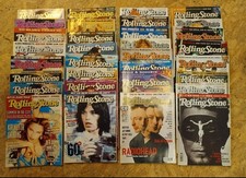 Rolling Stones Zeitschriften Konvolut aus 53 Stück 