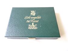 WMF Vergoldet 24 Karat 6 Espressolöffel  /F