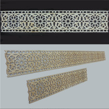 4m Dekorpaneele mit Ornament Blüten - 10cm - Verkleidung für Wand Decke Moebel