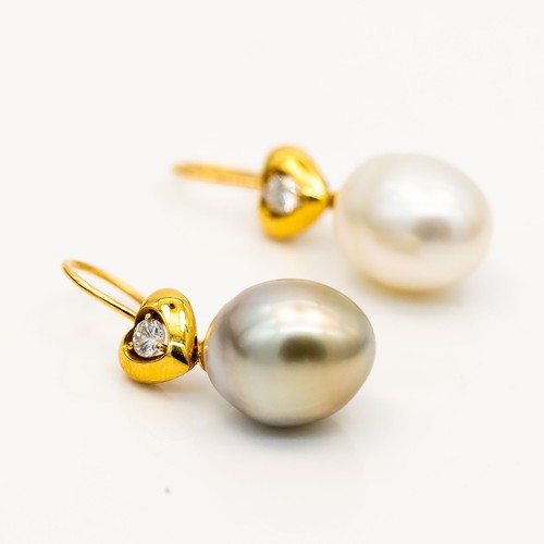 Ohrhänger 750 18k - ohrhänger, gelbgold
