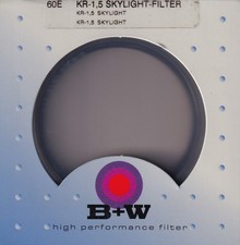 B+W 60mm Skylight KR-1,5 - Vom