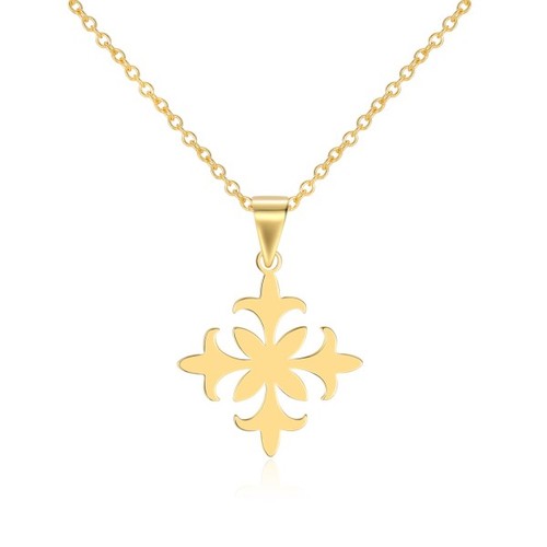 Fleur lis kreuz kette - lis,