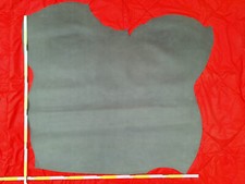 Rindsleder grün Velourleder