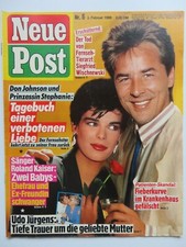 Neue Post 6/1989, Heidelinde Weis, Maria Schell, Desiree Noshbusch, Larry Hagman