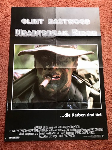 Heartbreak ridge kinoplakat - ridge,
