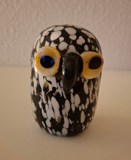 Briefbeschwerer Eule - Glas