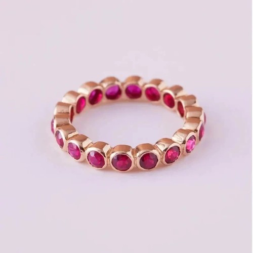 Rubin voller eternity band - rubin,