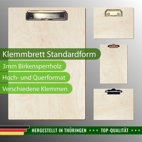 Bütic holz klemmbrett - holz,