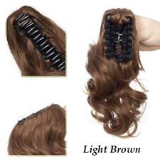 Neu 30cm Kurz Klammer Haarteil