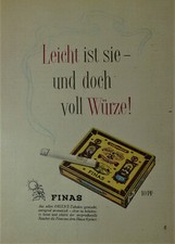 # Werbeanzeige/advertisement A5: Zigaretten Finas 1955 (WA164)