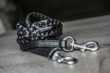 Geflochtener Lederzügel