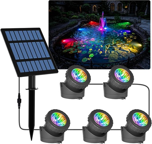 Rgb solar teichbeleuchtung led - solar,