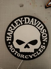 3D Harley Skull Lampe 