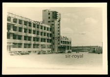 Charkow 1943 - Postgebäude Ruine und Panzer - Ukraine Charkiw - WK2 Foto 10x7cm