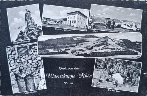 Gruß von der wasserkuppe - gruß,