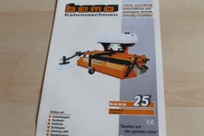 140453) Bema Kehrmaschinen Kehrwalze 580 Prospekt 03/2009