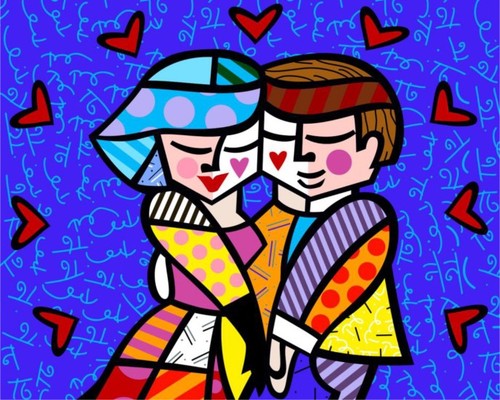 Britto originaler druck - r.,