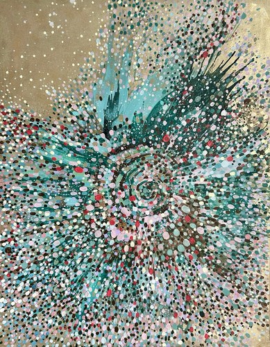 Acryl gemälde abstrakt - xl,