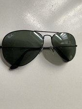 Ray-Ban Aviator Sunglasses RB3025 L2823 Schwarz Grün Sonnenbrille 58