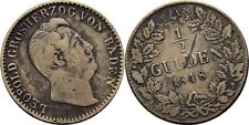 Baden 1/2 Gulden 1848 Leopold