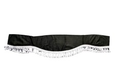 Schwarz Vorhang Plüsch Samt