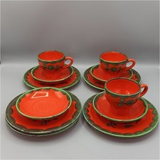 Villeroy Boch Gallo Piroschka Gedeck Dessertteller Kaffeetasse Untertasse Teller