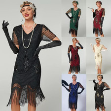 Damen Gatsby Flapper 1920er