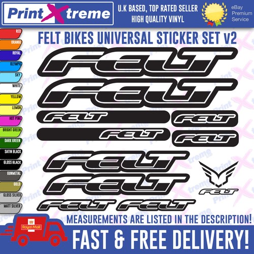 Felt universal vinyl aufkleber - felt,