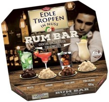 Trumpf Edle Tropfen in Nuss Rum Bar Mojito Cuba Libre Pina Colada Pralinen 100g