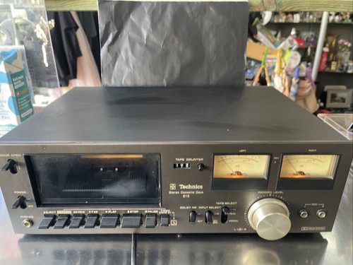 Technics 615 tapedeck - rs-615, us