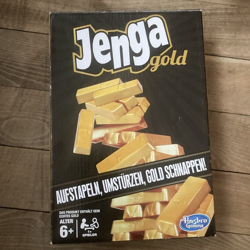 Hasbro jenga gold - hasbro, stapelspiel