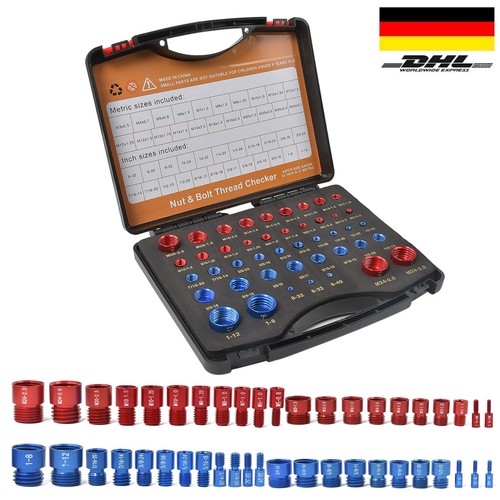 Metrisch zoll gewindeprüfer - metrisch+zoll,