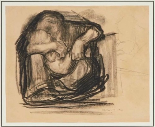 Kollwitz käthe kauernde - kollwitz,, „kauernde