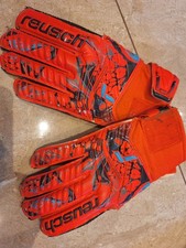 Reusch Torwardhandschuhe Fußballhandschuhe Handschuhe orange Gr. 6
