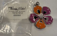 NEW THOMAS Enamel Flower