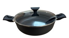 Aluguss servierpfanne mit - aluguss,