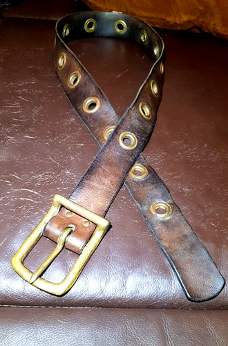 Ledergürtel 110 unikat - ledergürtel, 110/4