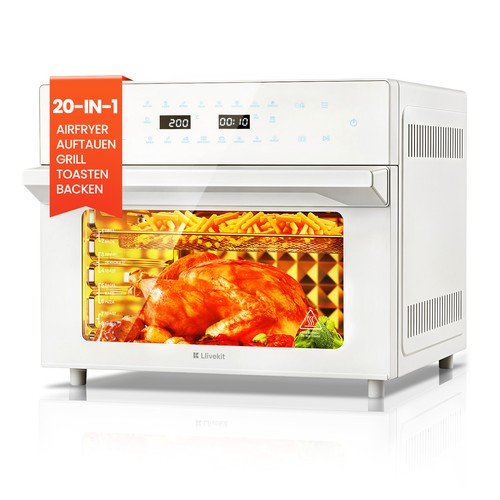 30l heißluftfritteuse xxl - heißluftfritteuse,