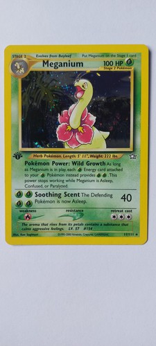 Meganium edition holo 111 - holo, 11/111