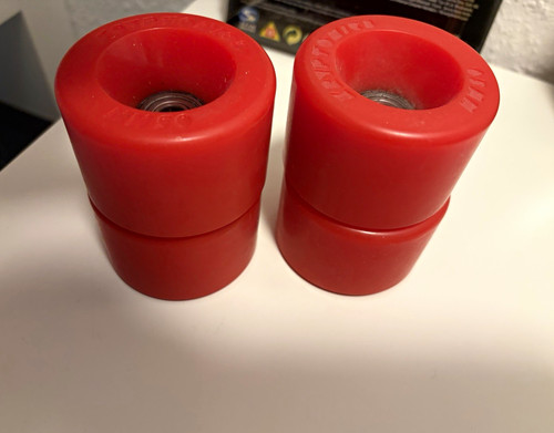 Kryptonics 65mmrollen rot - 65mmrollen, 4er