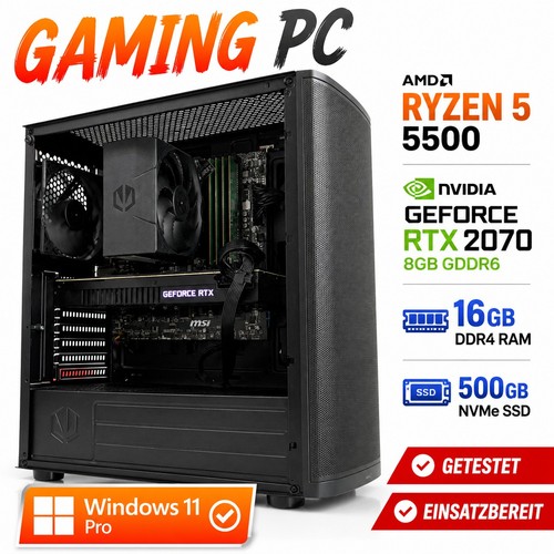 Gaming ryzen 5500 - pc, 5