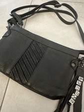 Legend Handtasche, Leder, Tasche aus Leder, schwarz, wNeu