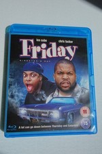 Friday Director's Cut Ice Cube Chris Tucker Blu-ray (Boyz N The Hood, Rush Hour)