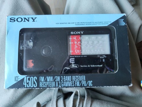 Sony icf 450s - sony, in