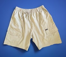 Cargo Bermuda Shorts Herren Gr. L Beige - TOP