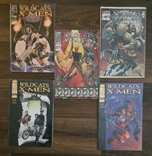 X-MEN WILDCATS SET of 5 #1's