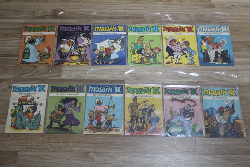 Mosaik abrafaxe comic hefte - mosaik,